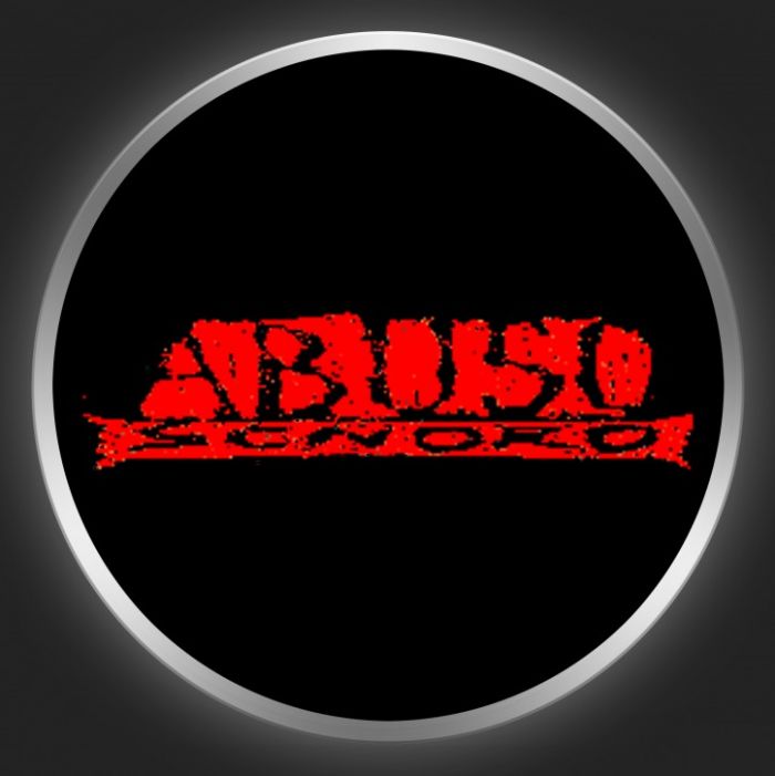 ABUSO SONORO - Red Logo On Black Button