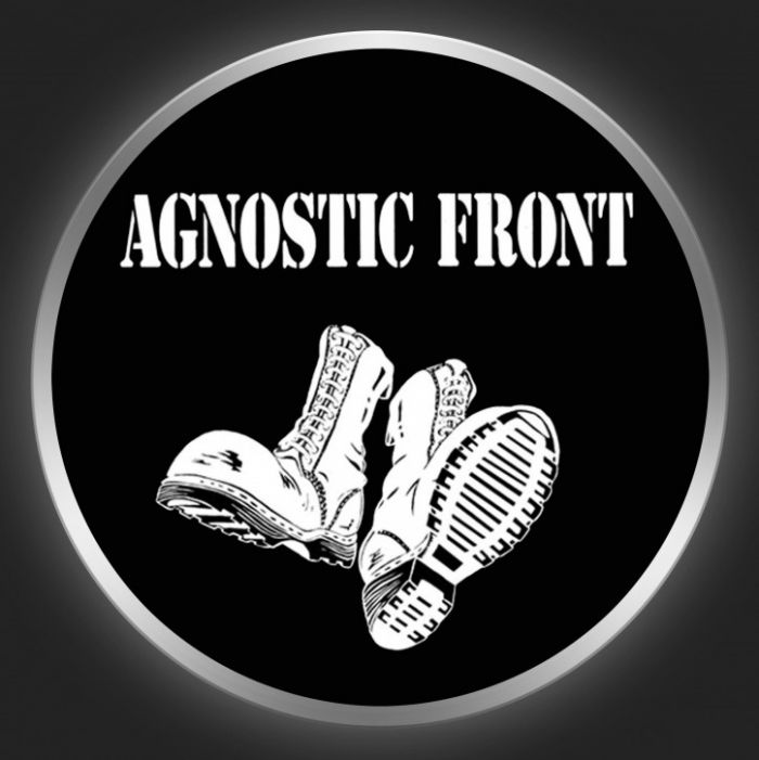 AGNOSTIC FRONT - Boots Button