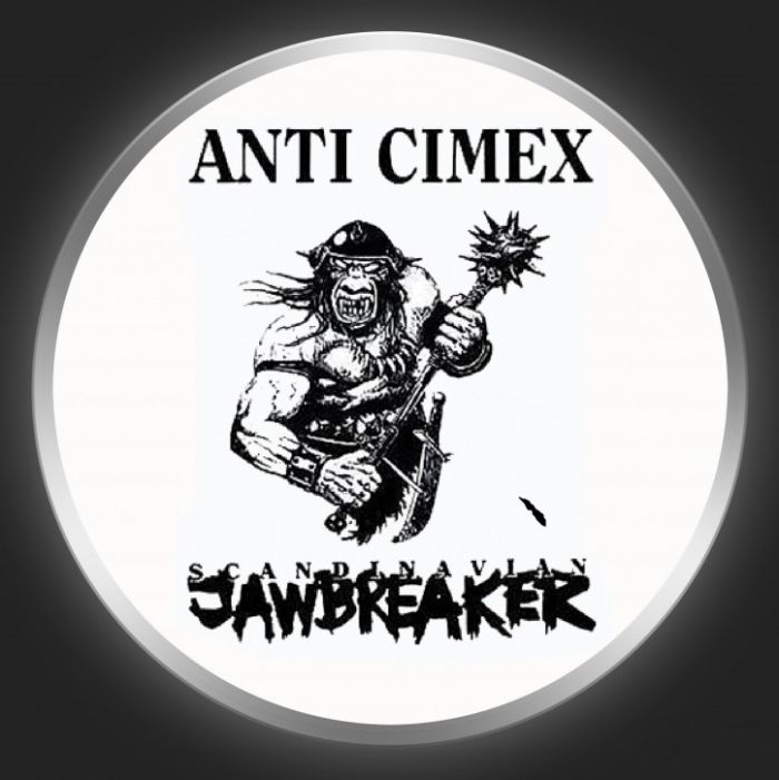 ANTI-CIMEX - Scandinavian Jawbreaker Button