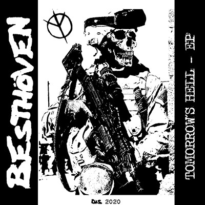 BESTHÖVEN - Tomorrow´s Hell EP (White / Swamp Green Splatter)