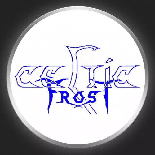 CELTIC FROST - Blue Logo Button