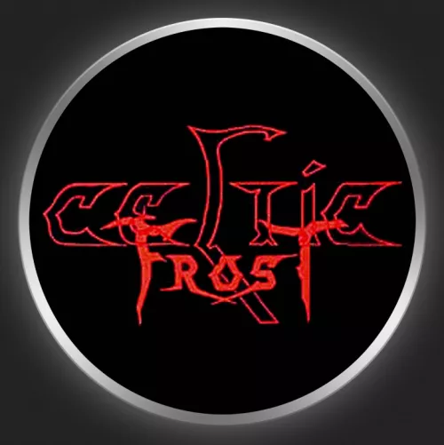 CELTIC FROST - Red Logo Button