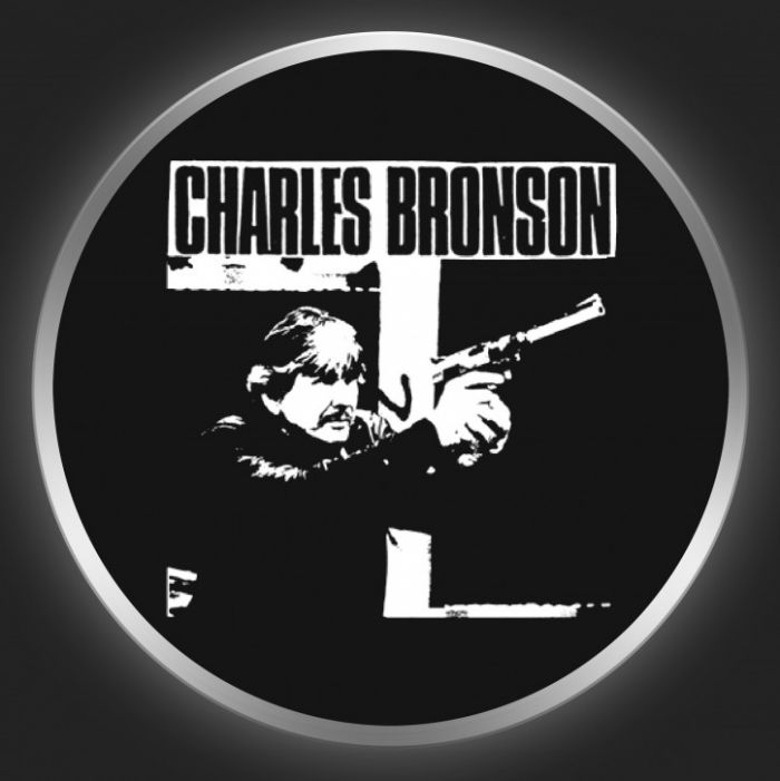 CHARLES BRONSON - Tough Guy Button