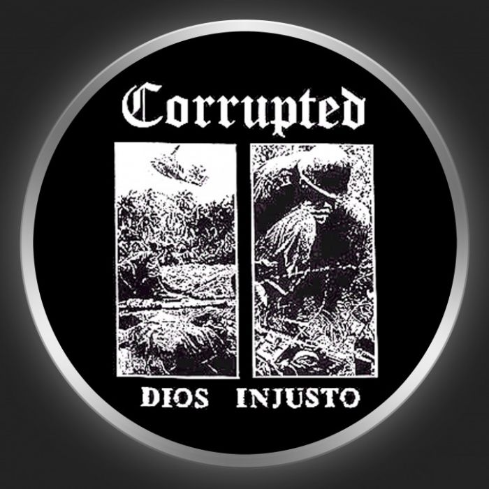 CORRUPTED - Dios Injusto Button