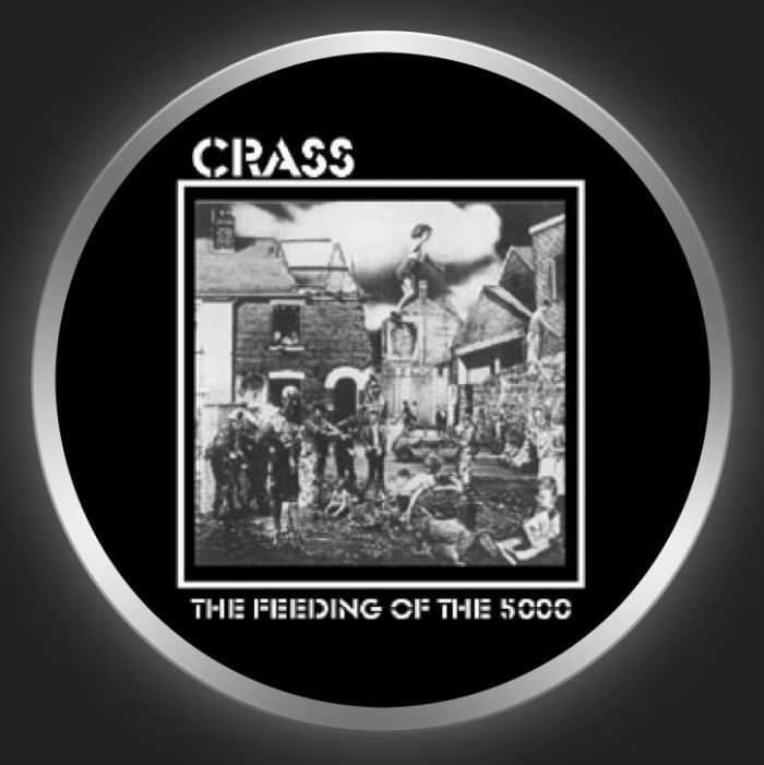 CRASS - The Feeding Of The 5000 Button