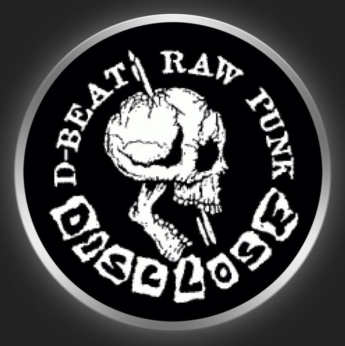 DISCLOSE - D-Beat Raw Punk Button