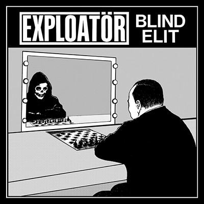 EXPLOATÖR - Blind Elit LP (Yellow With Blue Splatter)