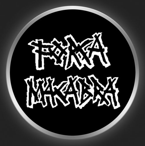 FORCA MACABRA - Logo On Black Button