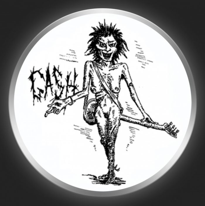GASH - Lady With Guitar Button