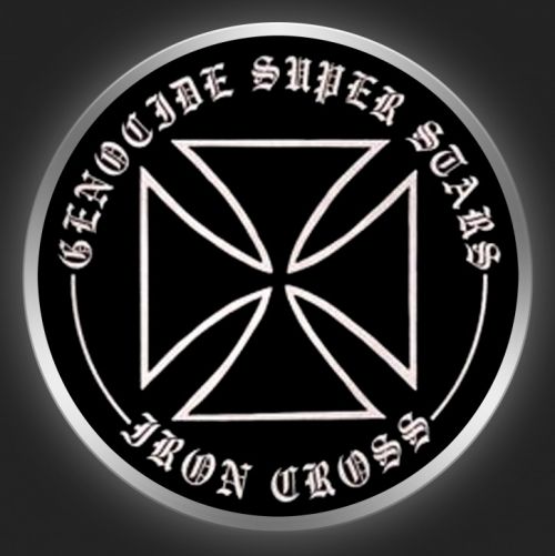 GENOCIDE SUPERSTARS - Iron Cross Button