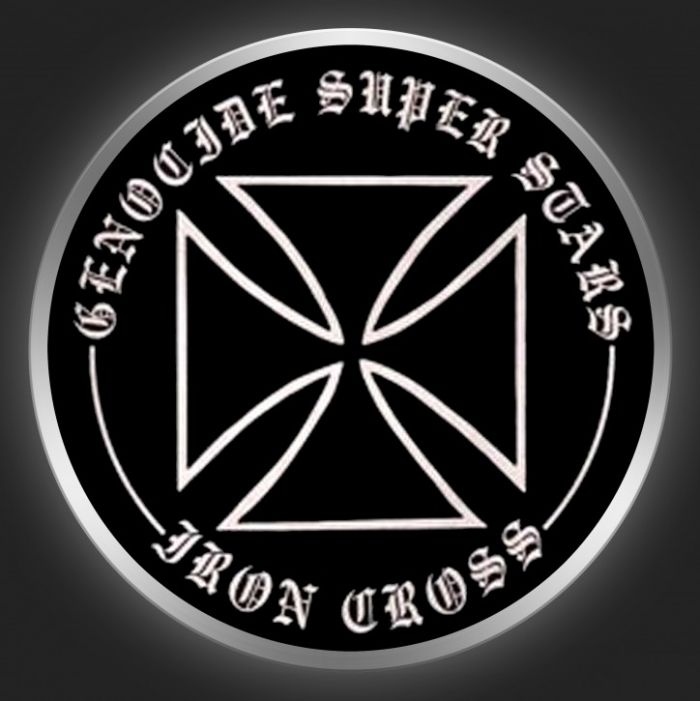 GENOCIDE SUPERSTARS - Iron Cross Button
