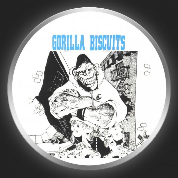 GORILLA BISCUITS - LP Cover Button