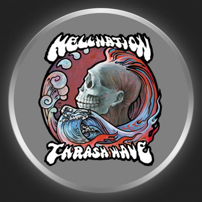HELLNATION - Thrash Wave Button