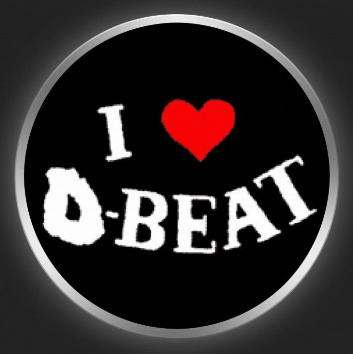 I LOVE D-BEAT Button