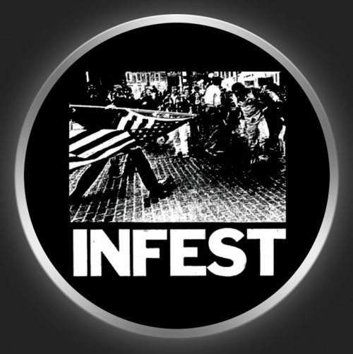 INFEST - Machismo Button