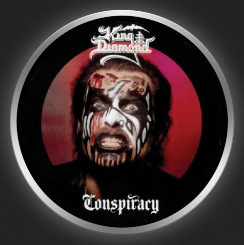 KING DIAMOND - Conspiracy Button