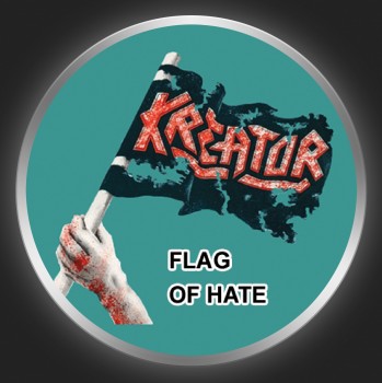 KREATOR - Flag Of Hate Button