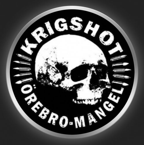 KRIGSHOT -Örebro Mangel Button