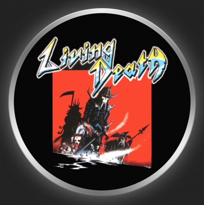 LIVING DEATH - Vengeance Of Hell Button