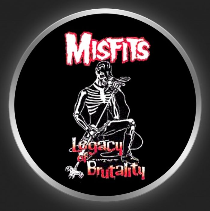 MISFITS - Legacy Of Brutality Button