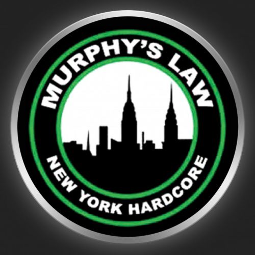 MURPHY´S LAW - New York Hardcore Button