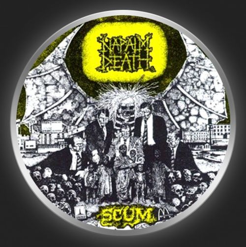 NAPALM DEATH - Scum Button