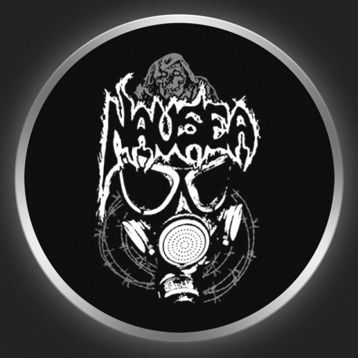 NAUSEA (LA) - Gasmask Button
