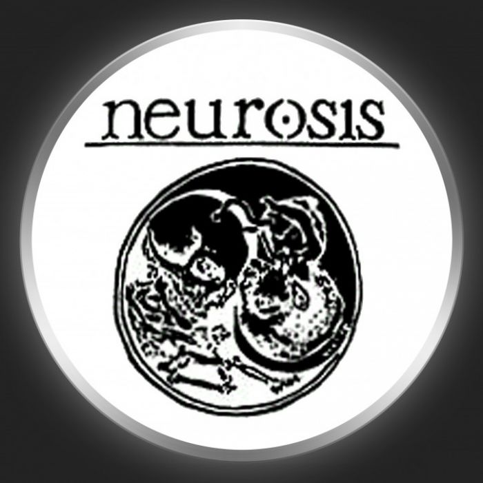NEUROSIS - Black Embryo On White Button