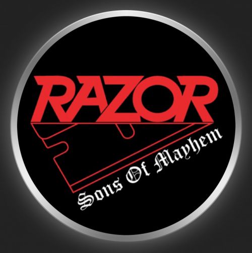 RAZOR - Sons Of Mayhem Button