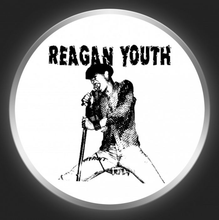 REAGAN YOUTH - Singer Button
