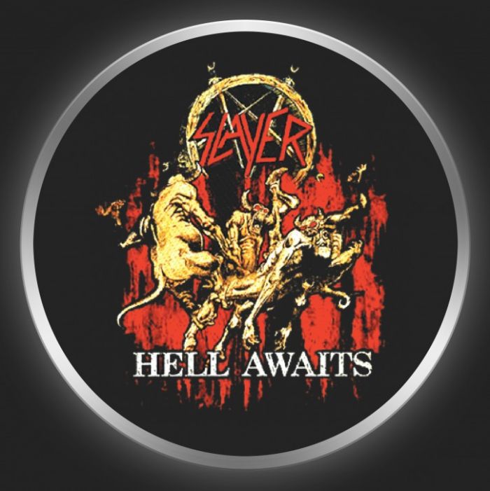 SLAYER - Hell Awaits Button