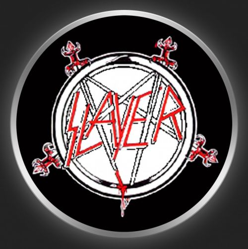 SLAYER - Pentagram 1 Button