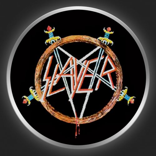 SLAYER - Pentagram 2 Button