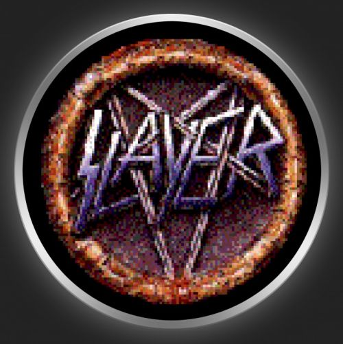 SLAYER - Pentagram 4 Button