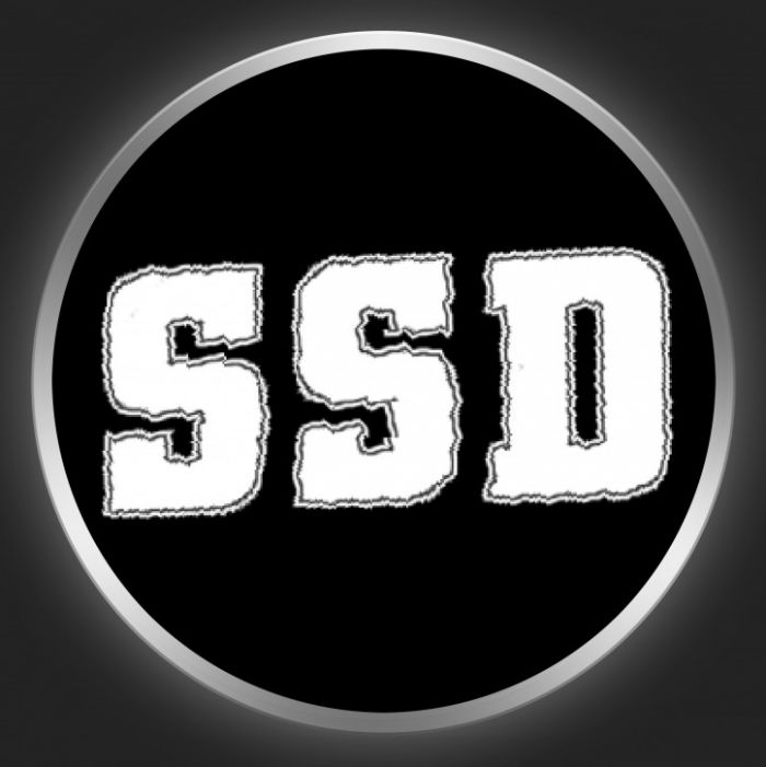 SS DECONTROL - White Logo On Black Button