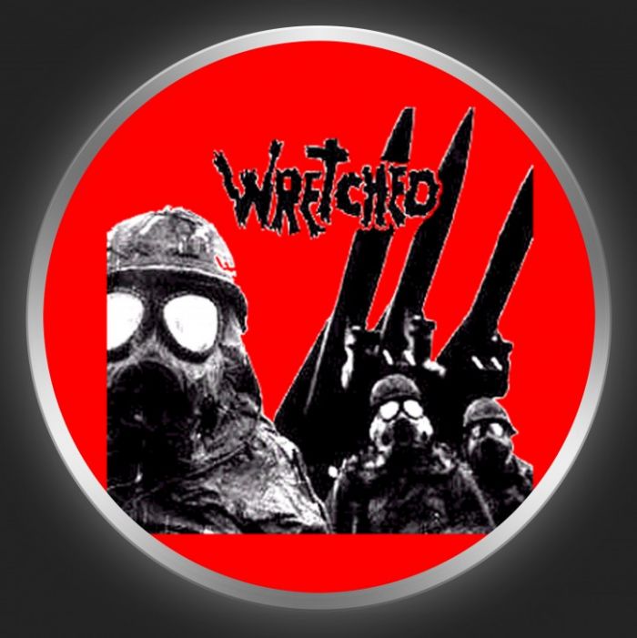 WRETCHED - EP Cover On Red Button