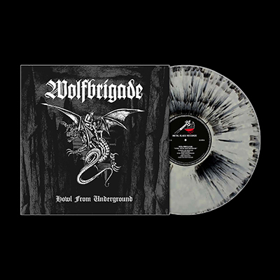 WOLFBRIGADE - Howl From Underground LP (Grey / Black Dust) – Bild 2